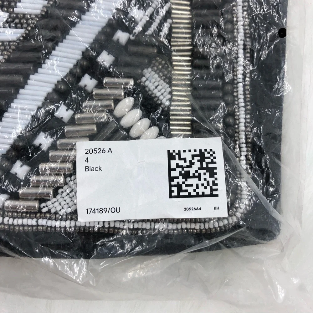 βΌοΈSALEβΌοΈ πβ¨HPx3β¨ πH&M Art Deco Glam Beaded Purse with Chain Strap, NWT - Picture 3 of 12